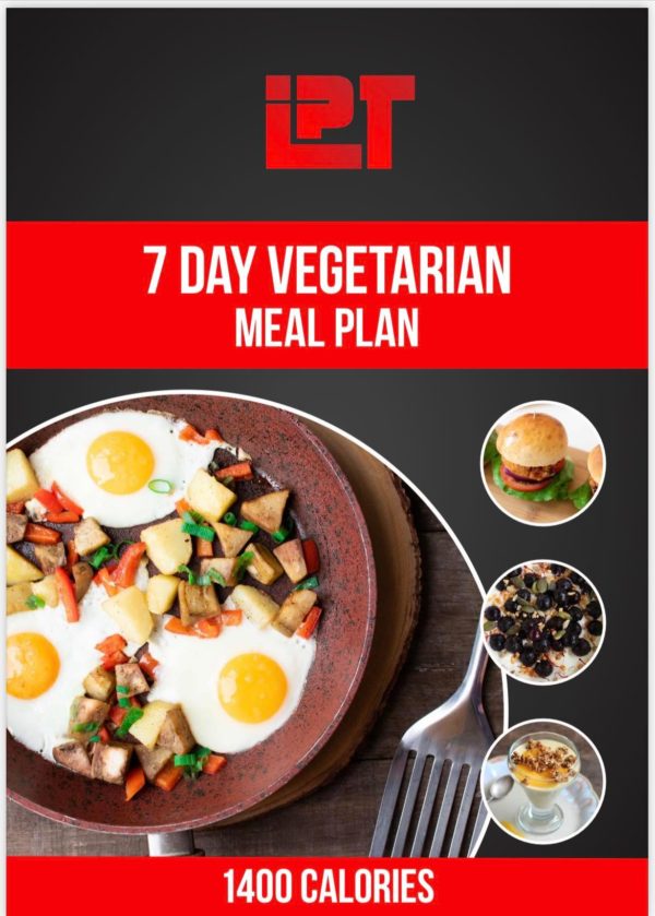week vegetarian meal plan calories